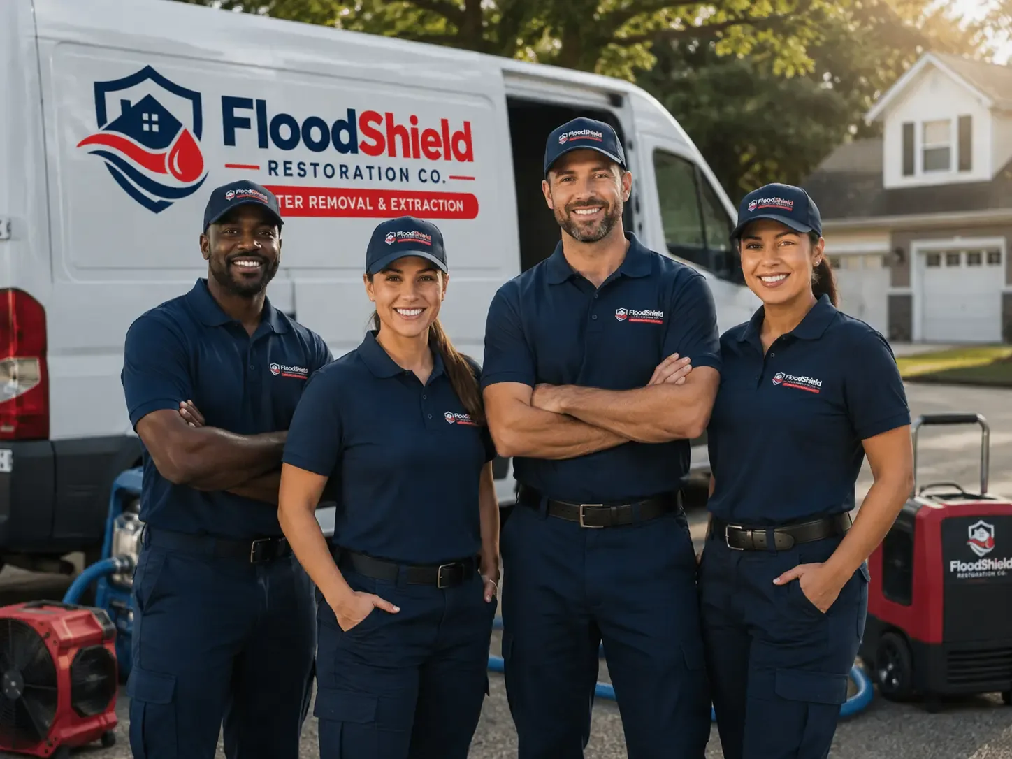 Flood Damage Restoration company in Miamiville, OH